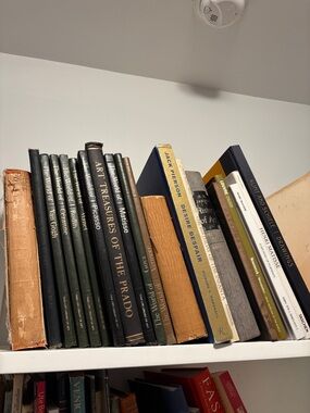 choose 1 ! Assorted Hardcover Art & Literature Books - Black, Green, Blue, Brown